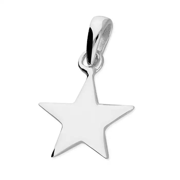 Star Pendant In Silver