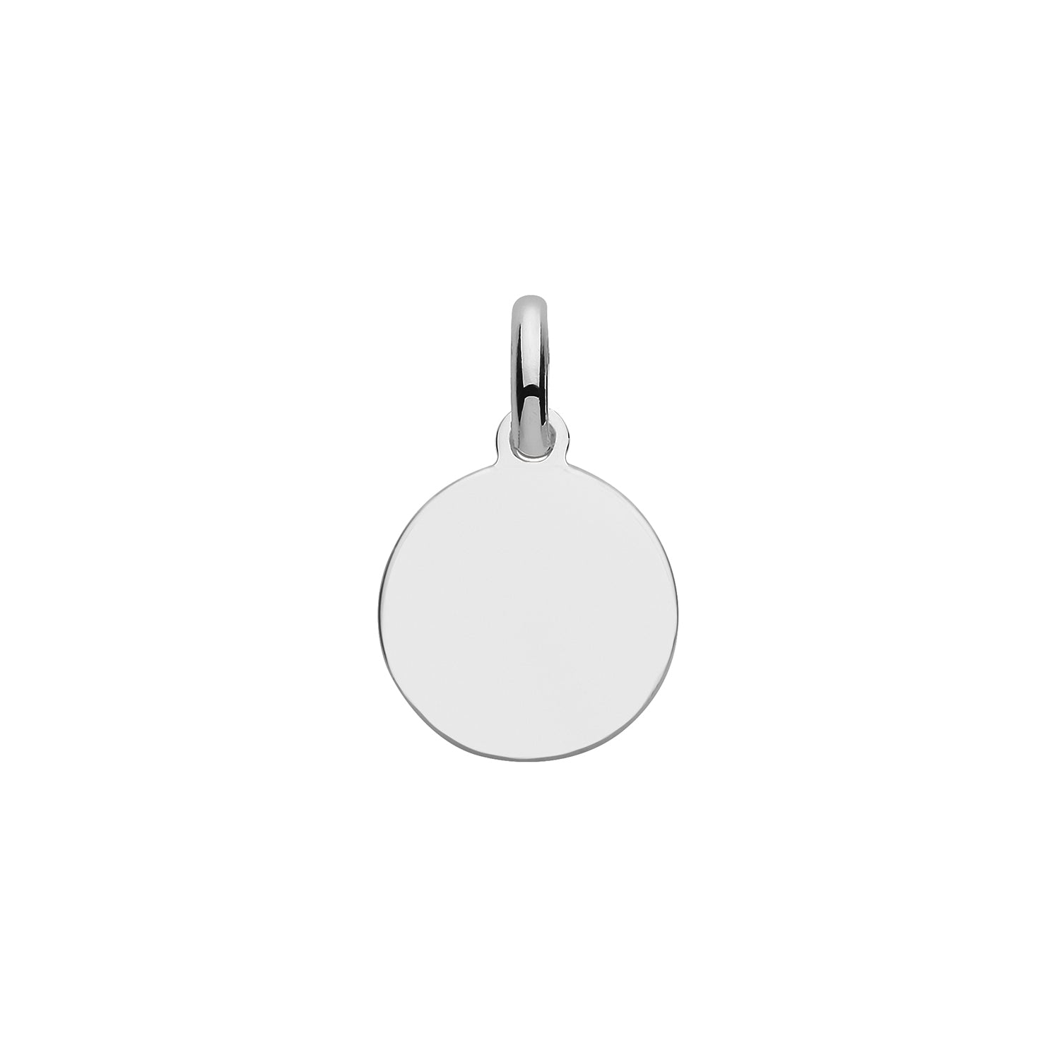 Disc Pendants In Silver