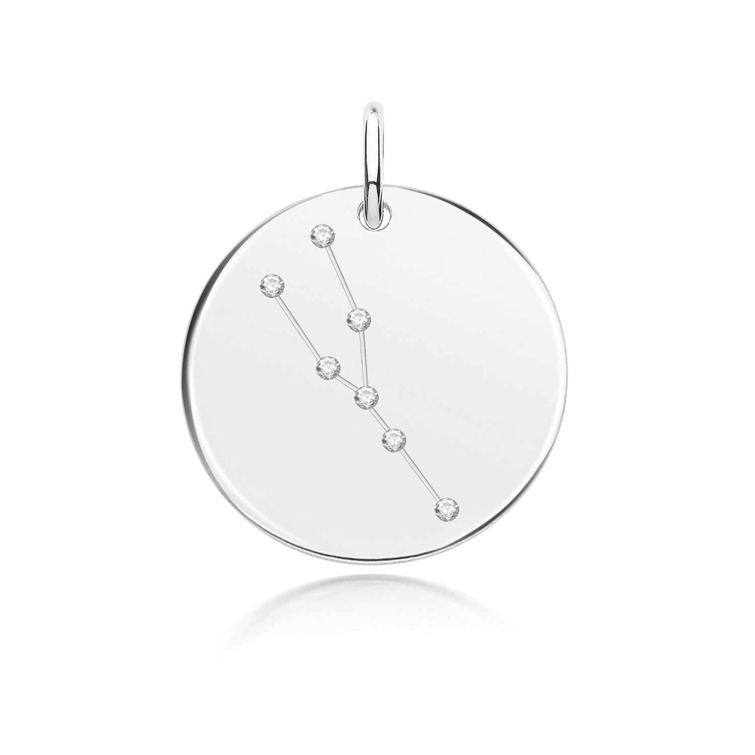 Star Sign Costellations Pendants In Silver